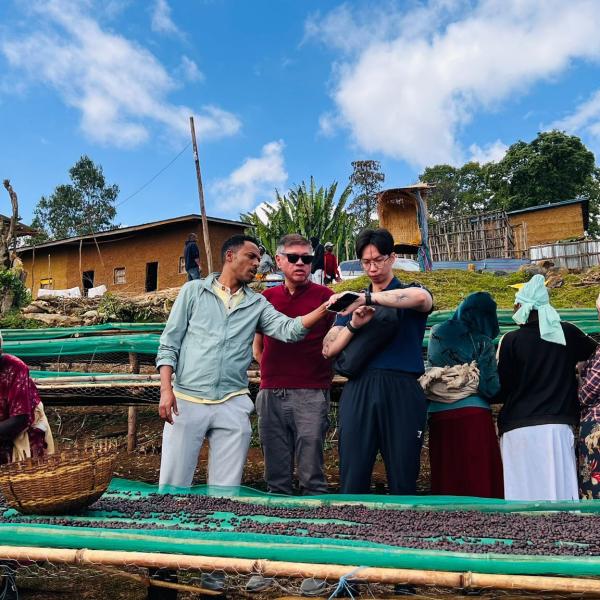 Traditional Washing and Sun Drying Techniques